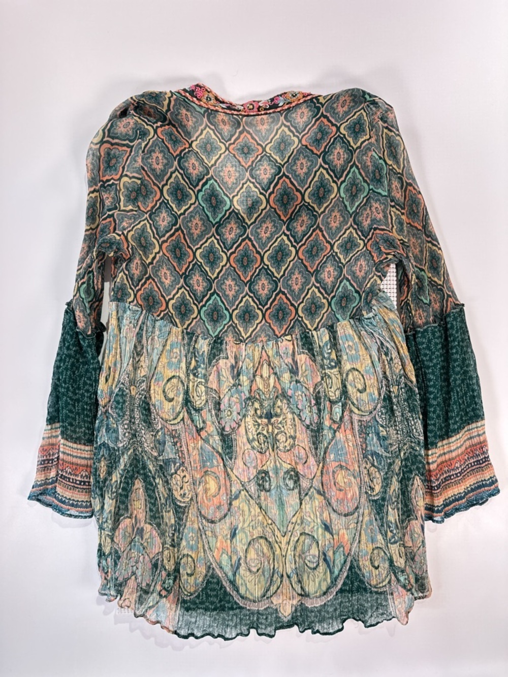 Soft Surroundings Women’s Peasant Tunic Embroidered Festival Small - Picture 10 of 13